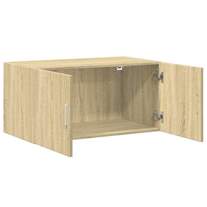 vidaXL Wall Cabinet Sonoma Oak 80x42.5x40 cm Engineered Wood