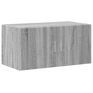 vidaXL Wall Cabinet Grey Sonoma 80x42.5x40 cm Engineered Wood