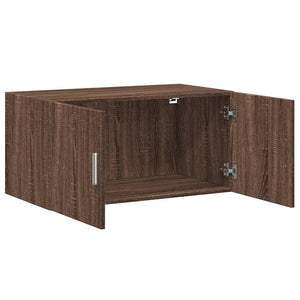 vidaXL Wall Cabinet Brown Oak 80x42.5x40 cm Engineered Wood