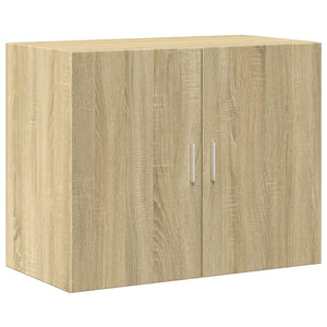 vidaXL Wall Cabinet Sonoma Oak 80x42.5x64 cm Engineered Wood