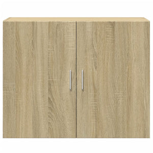 vidaXL Wall Cabinet Sonoma Oak 80x42.5x64 cm Engineered Wood