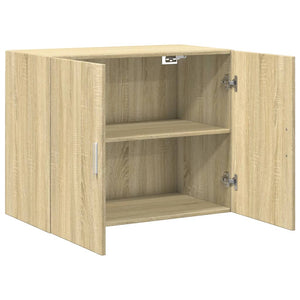 vidaXL Wall Cabinet Sonoma Oak 80x42.5x64 cm Engineered Wood