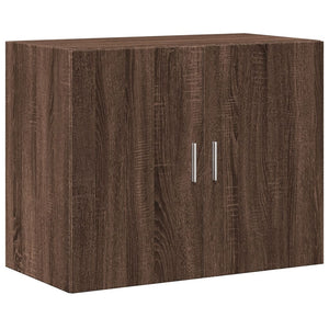 vidaXL Wall Cabinet Brown Oak 80x42.5x64 cm Engineered Wood