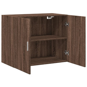 vidaXL Wall Cabinet Brown Oak 80x42.5x64 cm Engineered Wood