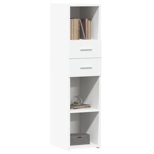 vidaXL Highboard White 30x42.5x124 cm Engineered Wood