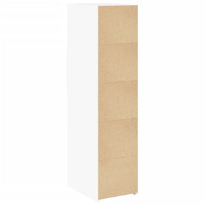 vidaXL Highboard White 30x42.5x124 cm Engineered Wood