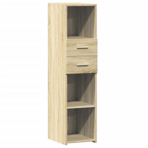 vidaXL Highboard Sonoma Oak 30x42.5x124 cm Engineered Wood