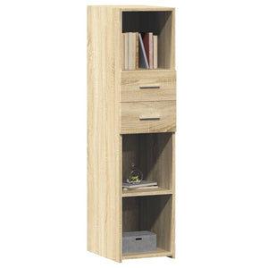 vidaXL Highboard Sonoma Oak 30x42.5x124 cm Engineered Wood