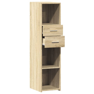 vidaXL Highboard Sonoma Oak 30x42.5x124 cm Engineered Wood