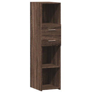 vidaXL Highboard Brown Oak 30x42.5x124 cm Engineered Wood