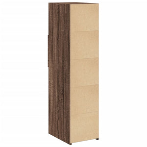 vidaXL Highboard Brown Oak 30x42.5x124 cm Engineered Wood