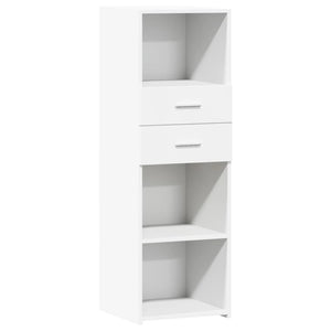 vidaXL Highboard White 40x42.5x124 cm Engineered Wood