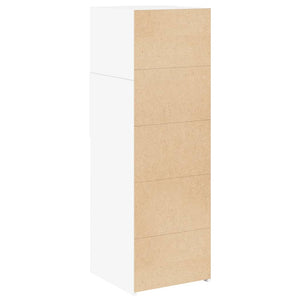 vidaXL Highboard White 40x42.5x124 cm Engineered Wood