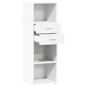 vidaXL Highboard White 40x42.5x124 cm Engineered Wood