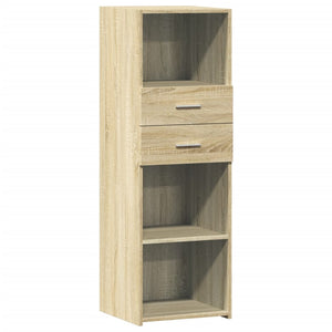 vidaXL Highboard Sonoma Oak 40x42.5x124 cm Engineered Wood