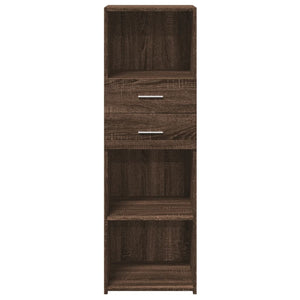 vidaXL Highboard Brown Oak 40x42.5x124 cm Engineered Wood