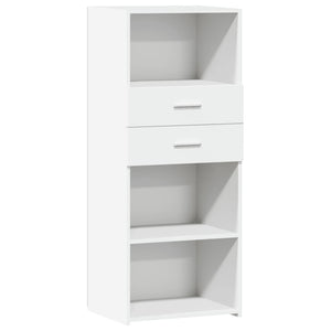 vidaXL Highboard White 50x42.5x124 cm Engineered Wood