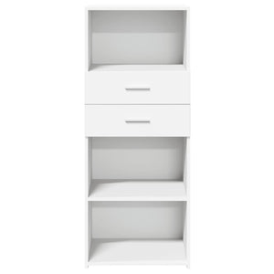 vidaXL Highboard White 50x42.5x124 cm Engineered Wood