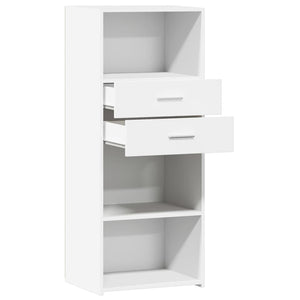 vidaXL Highboard White 50x42.5x124 cm Engineered Wood