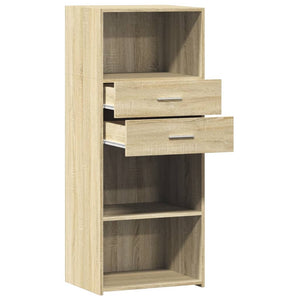 vidaXL Highboard Sonoma Oak 50x42.5x124 cm Engineered Wood