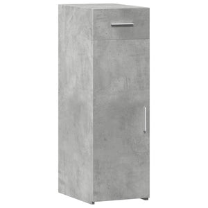 vidaXL Sideboard Concrete Grey 30x42.5x93 cm Engineered Wood