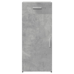 vidaXL Sideboard Concrete Grey 40x42.5x93 cm Engineered Wood