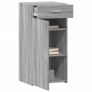 vidaXL Sideboard Grey Sonoma 45x42.5x93 cm Engineered Wood