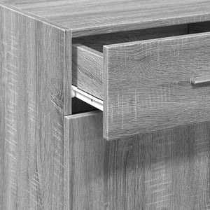 vidaXL Sideboard Grey Sonoma 45x42.5x93 cm Engineered Wood