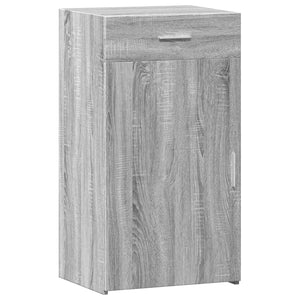 vidaXL Sideboard Grey Sonoma 50x42.5x93 cm Engineered Wood