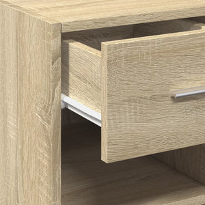 vidaXL Sideboard Sonoma Oak 40x42.5x93 cm Engineered Wood