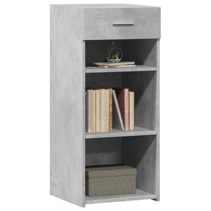 vidaXL Sideboard Concrete Grey 40x42.5x93 cm Engineered Wood