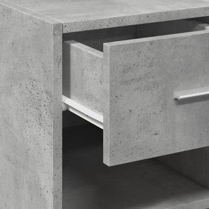 vidaXL Sideboard Concrete Grey 40x42.5x93 cm Engineered Wood