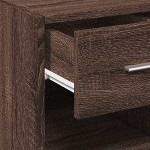 vidaXL Sideboard Brown Oak 40x42.5x93 cm Engineered Wood