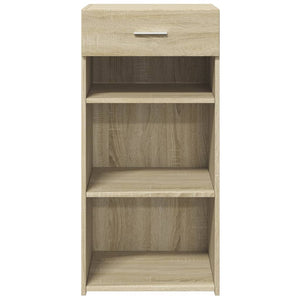 vidaXL Sideboard Sonoma Oak 45x42.5x93 cm Engineered Wood