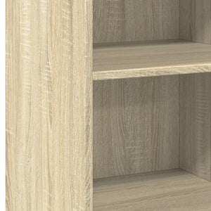 vidaXL Sideboard Sonoma Oak 45x41x93 cm Engineered Wood