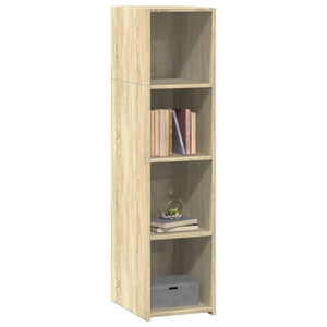 vidaXL Highboard Sonoma Oak 30x41x124 cm Engineered Wood