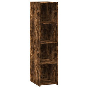 vidaXL Highboard Smoked Oak 30x41x124 cm Engineered Wood