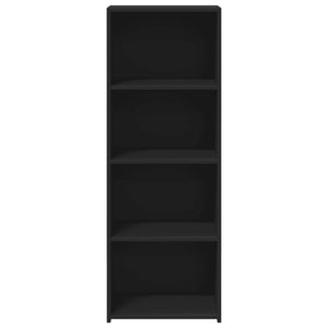 vidaXL Highboard Black 45x41x124 cm Engineered Wood