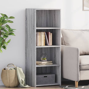 vidaXL Highboard Grey Sonoma 45x41x124 cm Engineered Wood