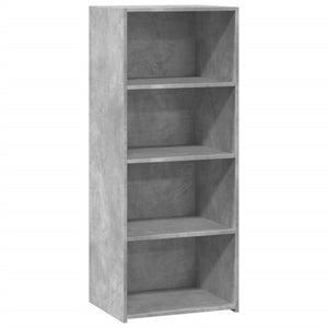 vidaXL Highboard Concrete Grey 50x41x124 cm Engineered Wood