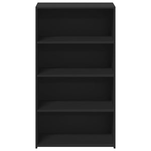 vidaXL Highboard Black 70x41x124 cm Engineered Wood