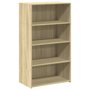 vidaXL Highboard Sonoma Oak 70x41x124 cm Engineered Wood