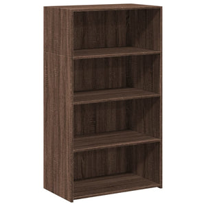 vidaXL Highboard Brown Oak 70x41x124 cm Engineered Wood