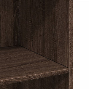 vidaXL Highboard Brown Oak 70x41x124 cm Engineered Wood