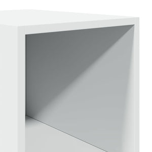 vidaXL Highboard White 30x41x185 cm Engineered Wood