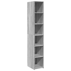 vidaXL Highboard Grey Sonoma 30x41x185 cm Engineered Wood