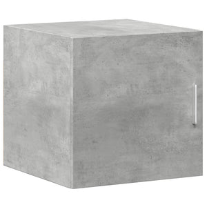 vidaXL Slim Storage Cabinet Concrete Grey 40x42.5x225 cm Engineered Wood