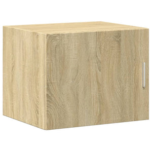 vidaXL Slim Storage Cabinet Sonoma Oak 50x42.5x225 cm Engineered Wood