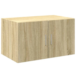 vidaXL Storage Cabinet Sonoma Oak 70x42.5x225 cm Engineered Wood