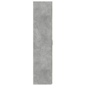 vidaXL Highboard Concrete Grey 30x42.5x185 cm Engineered Wood
